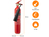 SET: Handlicher CO2-Feuerlöscher 2kg, Brandklasse B + Löschdecke