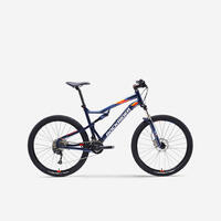 27.5" Full Suspension Mountain Bike St 540 S - Blue/orange - XL - 185-200CM