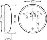 TRILUX 7863840 KAPARMATUUR OPBOUWARMATUUR O