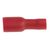 RS PRO Flachsteckhülse, 16 bis 22 AWG, Rot, Isoliert, 6.35 x 0.8mm, Buchse, 0.5mm² - 1.5mm², 22AWG min