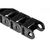 Igus 10, e-chain Kabel-Schleppkette Schwarz, 36 mm x 23mm, Länge 1m Igumid G, Seitenwand Flexibel