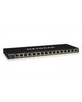 Netgear Switch 16x GE GS316P unmanaged Lüfterlos FlexPoE 1 Gbps 16-Port Power over Ethernet Unmanaged