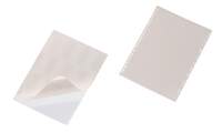 Durable POCKETFIX Self-Adhesive Clear Label Sleeve Pockets | 25 Pack | A5