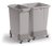 Durable 90L Linkable Bin Trolley | Robust Modular Waste Trolley for DURABIN Bins