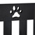 Hundeabsperrgitter in Schwarz - (B)204 x (H)60 cm 10049177_46