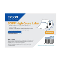 EPSON BOPP High Gloss Label Cont.R, 203mm x 68m