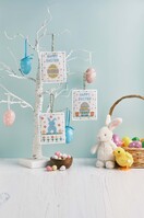Counted Cross Stitch Kit: Easter Gift Tags: Pack of 3