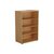 Jemini 1200 Wooden Bookcase 450mm Depth Nova Oak KF810360