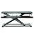 Fellowes Corsivo Sit Stand Workstation Black 8091001