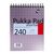 Pukka Pad Shortie 178x235mm Wirebound Card Cover Ruled 240 Pages Metalli(Pack 3)