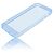 NALIA Custodia compatibile con iPhone 5 5S SE, Cover Protezione Ultra-Slim Case Protettiva Trasparente Morbido Cellulare in Silicone Gel, Gomma Clear Telefono Bumper Sottile – Blu