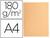Subcarpeta liderpapel a4 naranja pastel 180g/m2