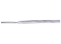 PVC-Schaltlitze, hochflexibel, LiYv, 0,5 mm², AWG 20, transparent, Außen-Ø 1,8 m