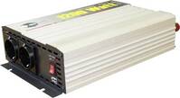 Színuszos jellegű inverter, 1200 W/2400 W24 V/DC (22 - 28 V) - 230 V/AC · 5 V/DC USB, e-ast HPL1200-24