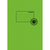 Heftumschlag, A5, 100% Altpapier, 15,2 cm x 21,2 cm, grasgrün