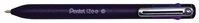 Pentel IZEE 4 Colour Ballpoint Pen Fashion 1.0mm Tip 0.5mm Line (Pack 12) BXC470-DV-ACDV