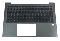 Keyboard (GERMAN) w. Top Cover (Backlight) Einbau Tastatur