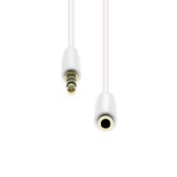 4-Pin Slim Extension Cable White 1.5M Audio kábelek