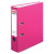 Ordner maX.file protect A4 8cm pink, PP-Kunststoffbezug/Papier hellgr. besch.