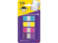 Post-it® Strong Mini-indexmarkers, 16 x 38 mm, verschillende kleuren (pak 40 stuks)