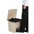 Rubbermaid Step on Container in Beige with Tight Fitting Lid Minimise Odour 30L