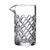 Cocktail mixing Glass 165(H) x 110(�)mm Capacity - 550ml Cut Glass Design