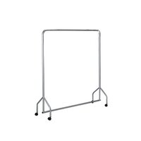 Garment Hanging Rail Silver (L1830 x H1730 x D500mm) 316937