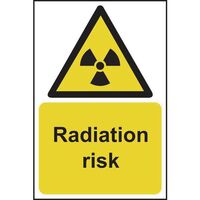 Radiation risk sign