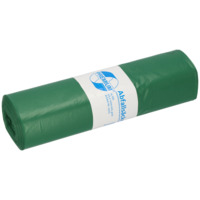 Müllsäcke DEISS PREMIUM aus LDPE 70 Liter, 575x1000 mm Typ 60 grün