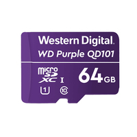 WD Purple SC QD101 WDD064G1P0C - Flash memory card - 64 GB - UHS-I U1 / Class10