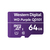 WD Purple SC QD101 WDD064G1P0C - Flash memory card - 64 GB - UHS-I U1 / Class10