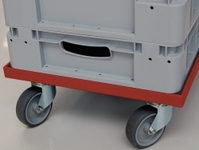 600mm Rodillo de transporte para contenedores apilables y de almacenamiento