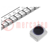 Fototransistor; PLCC2; λp max: 980nm; 35V; 60°; Lens: transparant