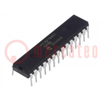 IC: microcontroller PIC; 56kB; 32MHz; 2,3÷5,5VDC; THT; DIP28; PIC16
