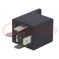 Relay: electromagnetic; SPDT; Ucoil: 12VDC; 40A; automotive; 103Ω