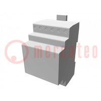 Module: monitoring relay; 380÷415VAC; for DIN rail mounting