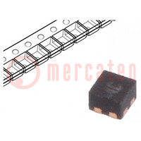 IC: power switch; high-side; 2A; Ch: 1; MOSFET; SMD; MLF4; 1,7÷5,5V