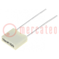 Capacitor: polyester; 10nF; 63VAC; 100VDC; 5mm; ±10%; 2.5x6.5x7.2mm