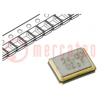 Resonator: quartz; 24MHz; ±30ppm; 20pF; SMD; 3.2x2.5x0.7mm