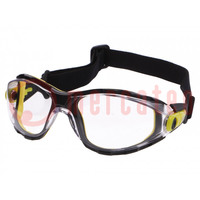 Schutzbrillen; Linse: transparent; Klasse: 1; PACAYA
