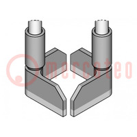 Lötspitze; Spezial; 14,5x14,5mm; für heiße Lötzangen