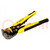 Multifunction wire stripper and crimp tool; 30AWG÷10AWG; 210mm