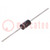 Diode: rectifying; THT; 1kV; 3A; Ammo Pack; Ifsm: 200A; DO27
