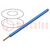 Wire; FlexiVolt-1V,Flexivolt®; stranded; Cu; 0.5mm2; PVC; blue