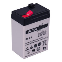 INTACT Block-Power BP6-4 6V 4Ah AGM Versorgungsbatterie