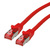 ROLINE S/FTP Patch Cord Cat.6 Component Level, LSOH, red, 2 m