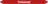 Mini-Rohrmarkierer - Treibdampf, Rot, 1.2 x 15 cm, Polyesterfolie, Seton, Weiß