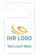 Modellbeispiel: Parkausweis mit individuellem Logo/Text und Farbe (Art. 90.9670)