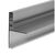 Produktbild zu CINETTO Griffleiste zum Einnuten breit, 2600 mm, Aluminium silber eloxiert