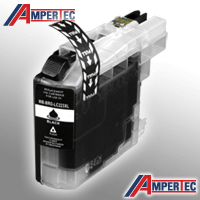 Ampertec Tinte kompatibel mit Brother LC-223BK schwarz